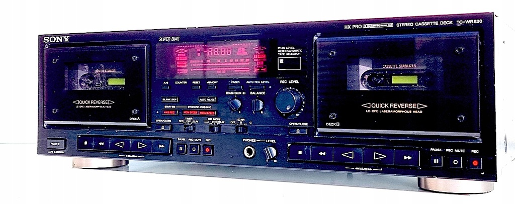 Magnetofon catette deck SONY TC WR 820 - 13140533314