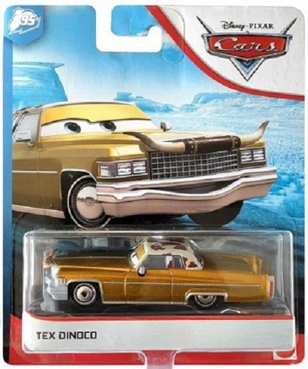 TEX DINOCO - Sponsor Kinga Króla Auta Mattel Cars