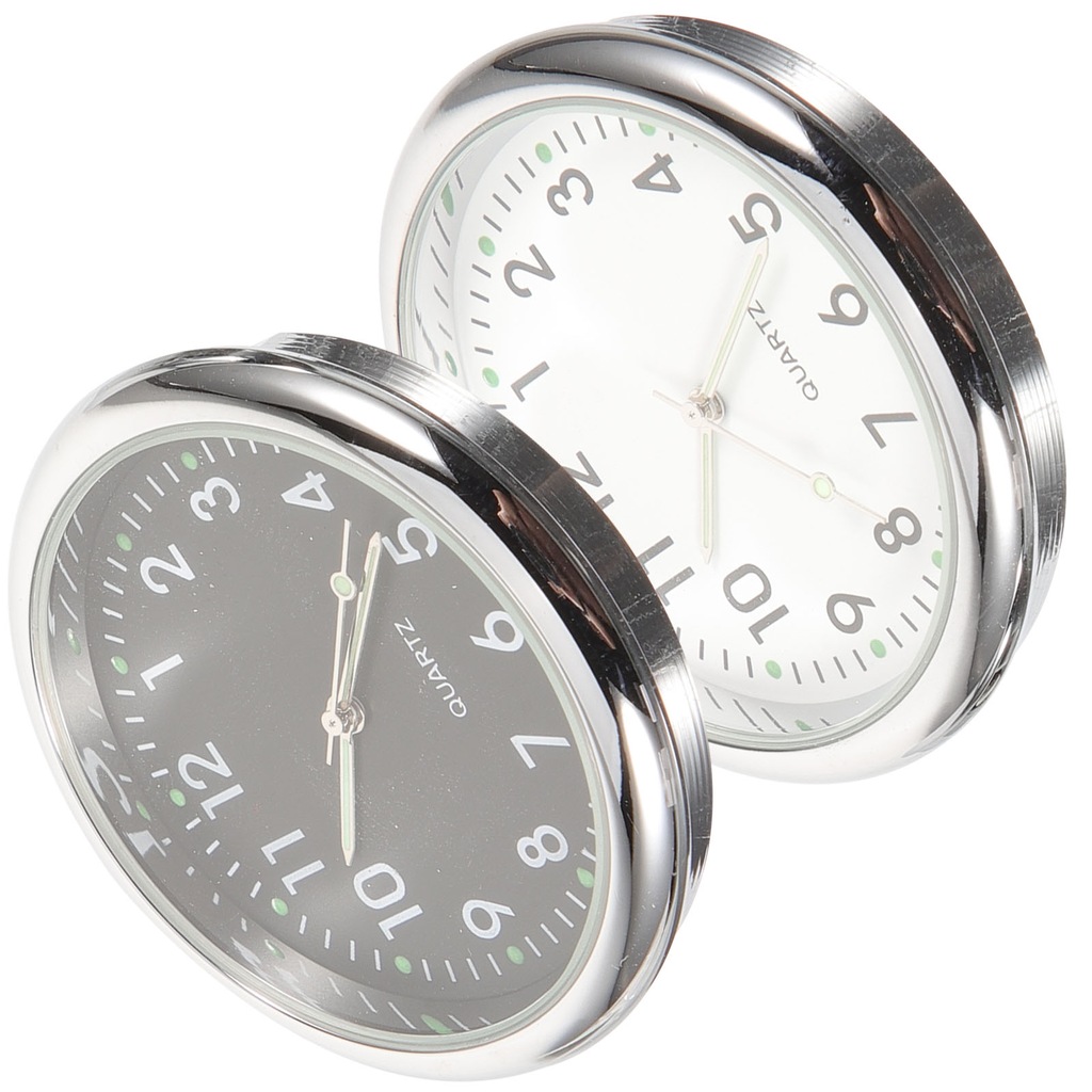 CAR DECOR DECORATION CLOCK POINTER MINIATURE 3.8X3.8CM
