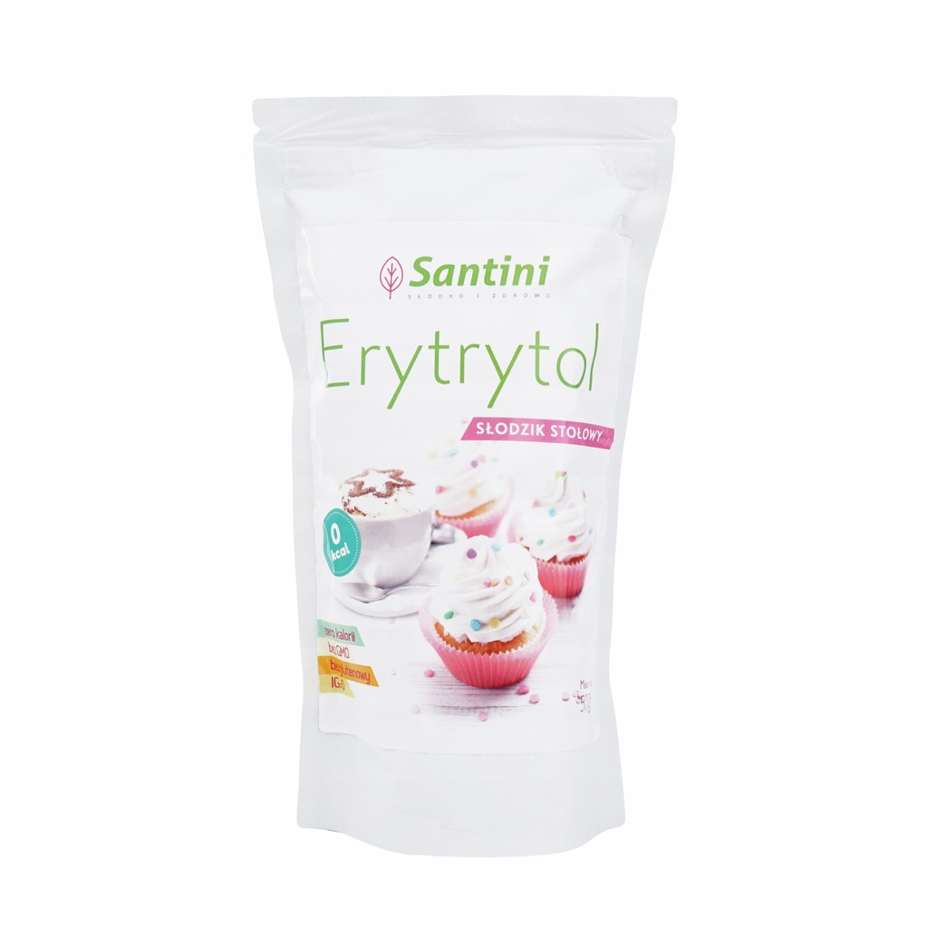 Erytrytol-słodzik stołowy zestaw 2 x 500 g Santini