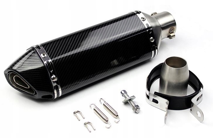 TŁUMIK MOTOCYKLOWY UNIWERSALNY WYDECH SPORTOWY BASOWY DB KILLER CARBON