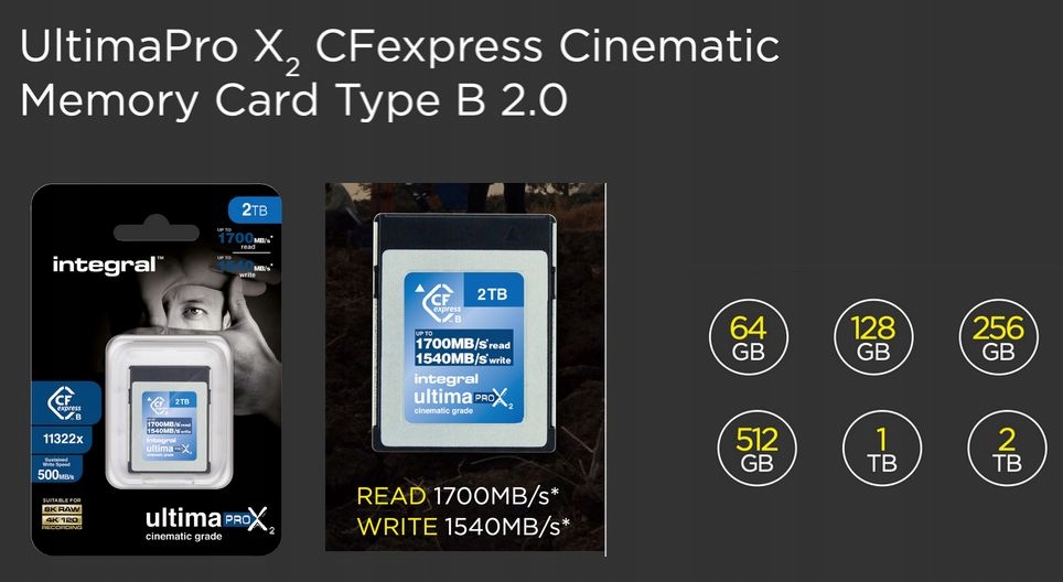 Купить INTEGRAL UltimaPro X2 CFexpress Type B 2.0 64 ГБ: отзывы, фото, характеристики в интерне-магазине Aredi.ru