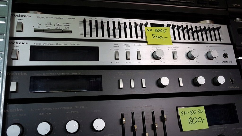 Fan-Technics Equalizer Technics SH-8040 Sklep Łódź