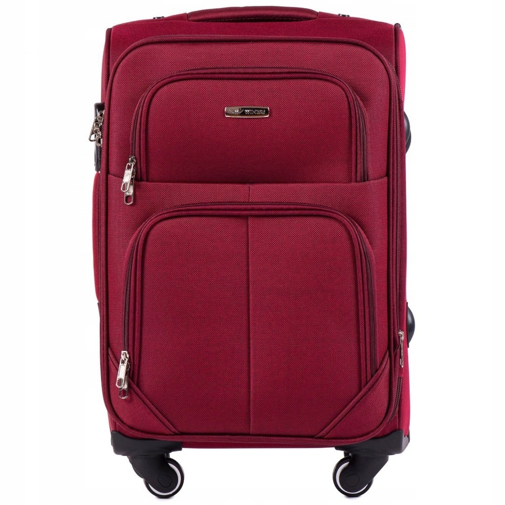 214 (4), Mała walizka kabinowa Wings 4 koła S, Red