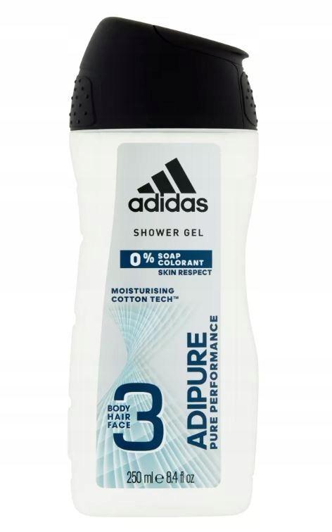 Adidas Adipure Żel pod prysznic dla mężczyzn 250ml