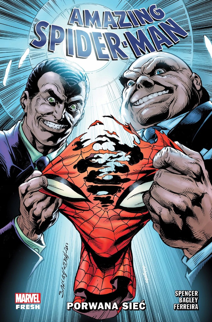 PORWANA SIEĆ. AMAZING SPIDER-MAN. MARVEL...