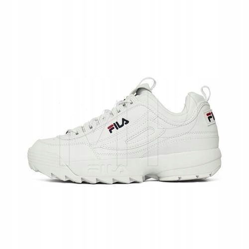 Buty Fila damskie biale Disruptor