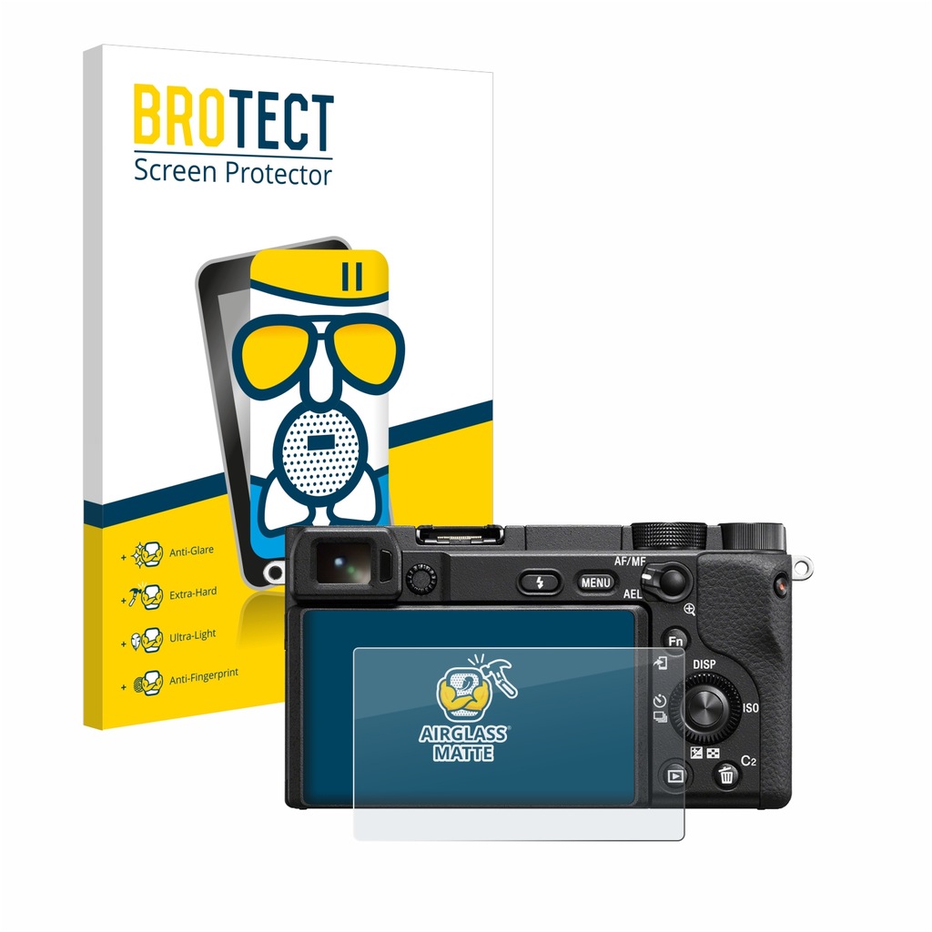 BROTECT AirGlass Matte Glass Screen Protector for Sony Alpha 6100A