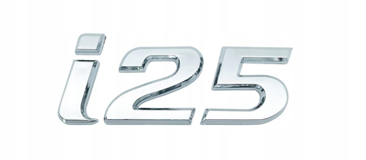 i25 emblemat znaczek naklejka napis na karoserię
