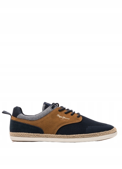 Sneakersy Pepe Jeans Maui Sport Knit tobacco 45