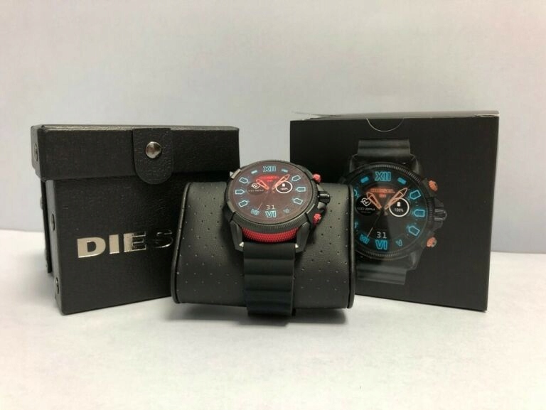 diesel on touchscreen smartwatch