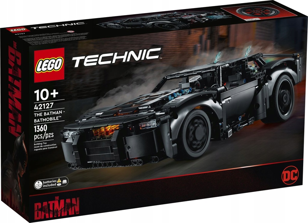 Купить LEGO TECHNIC 42127 БЭТМЕН — БАТМОБИЛЬ: отзывы, фото, характеристики в интерне-магазине Aredi.ru