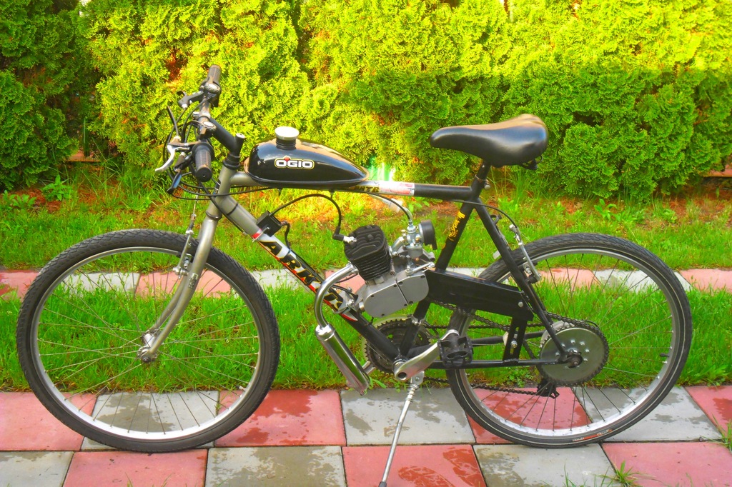 rower z silnikiem spalinowym 8163416755 oficjalne archiwum Allegro