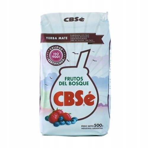 Yerba Mate CBSE FRUTOS DEL BOSQUE 0,5KG