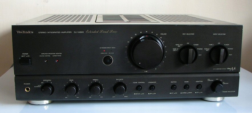 Technics SU-VX800 wzmacniacz phono MM/MC XLR