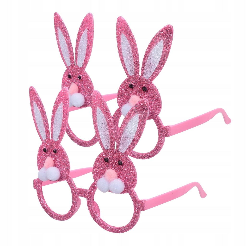 2 sztuk Królik Projekt Okulary Bunny Party