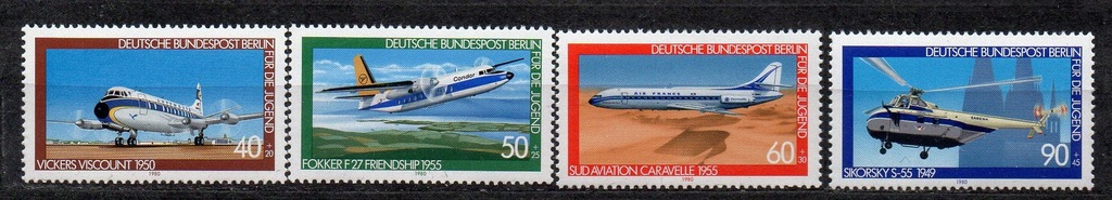 Berlin- 1980 Mi 617-20**