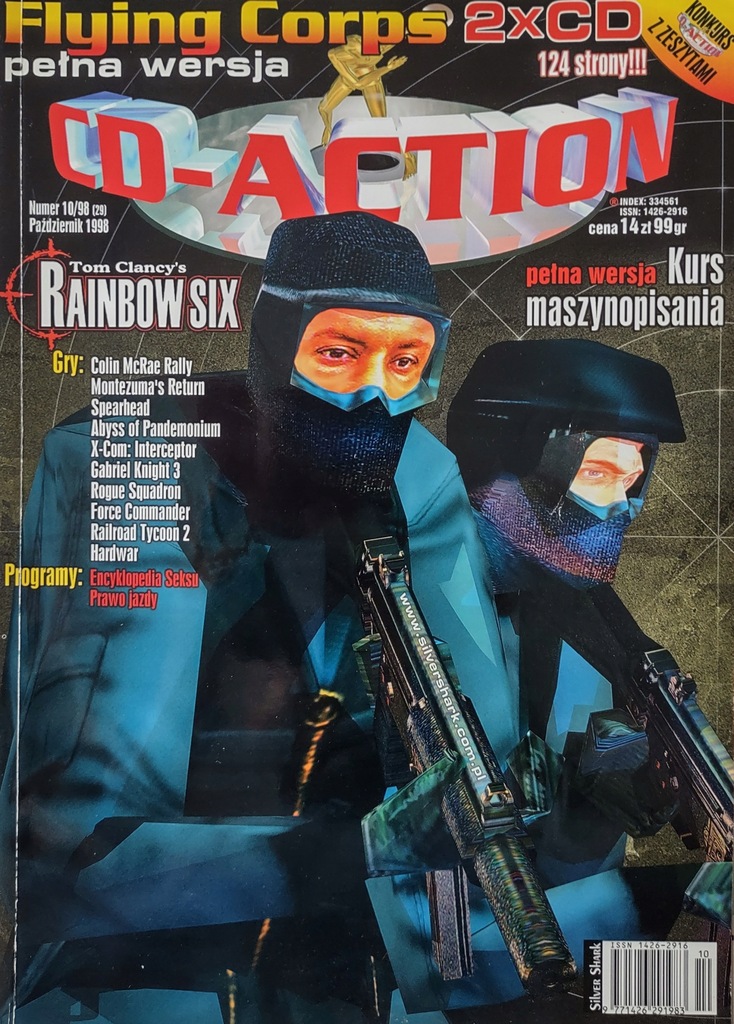CD-Action 10/98 z płytami