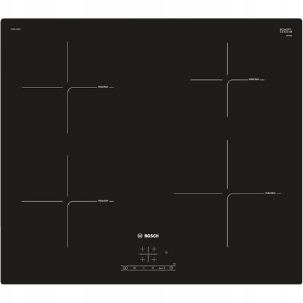 Bosch Hob PUE611BB1E Induction, Number of burners/