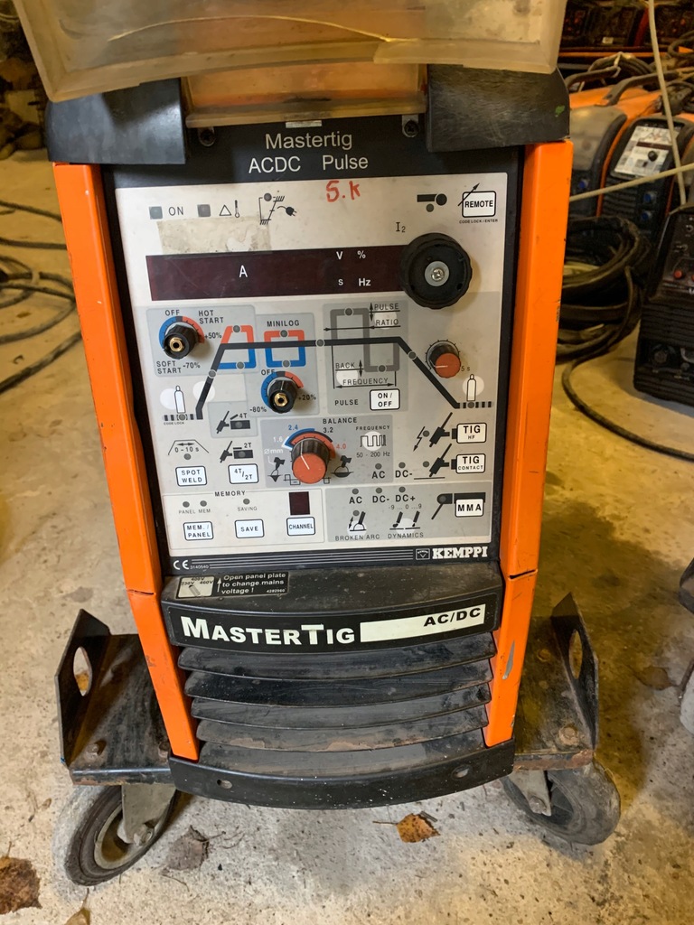 TIG Kemppi 2500 Mastertig Ac Dc - 9888312638 - oficjalne archiwum Allegro