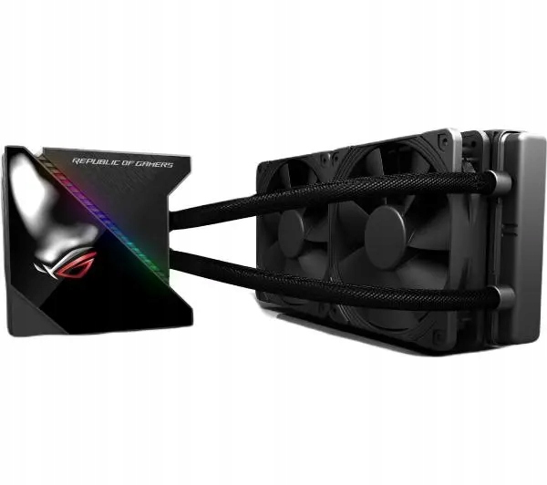 Chłodzenie wodne procesora ASUS ROG RYUJIN 240 2 x 120mm 2000 obr/min 4-pin