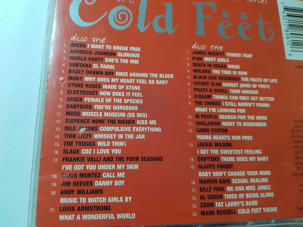 MORE COLD FEET OFFICIAL SOUNDTRACK THE NEW SERIES 9157796119