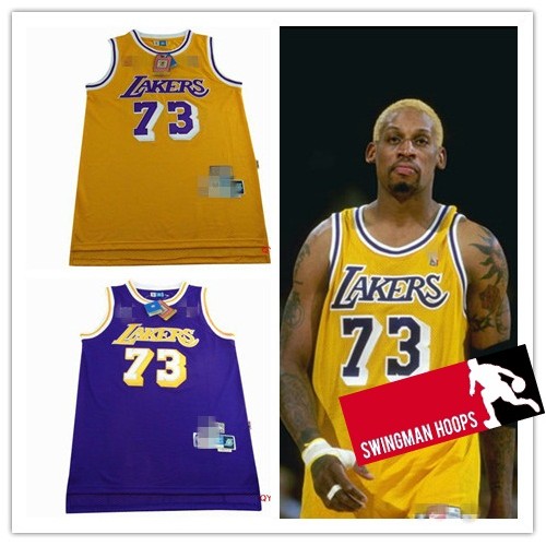 lakers rodman jersey
