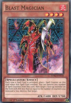 YUGIOH - Blast Magician (LDK2)