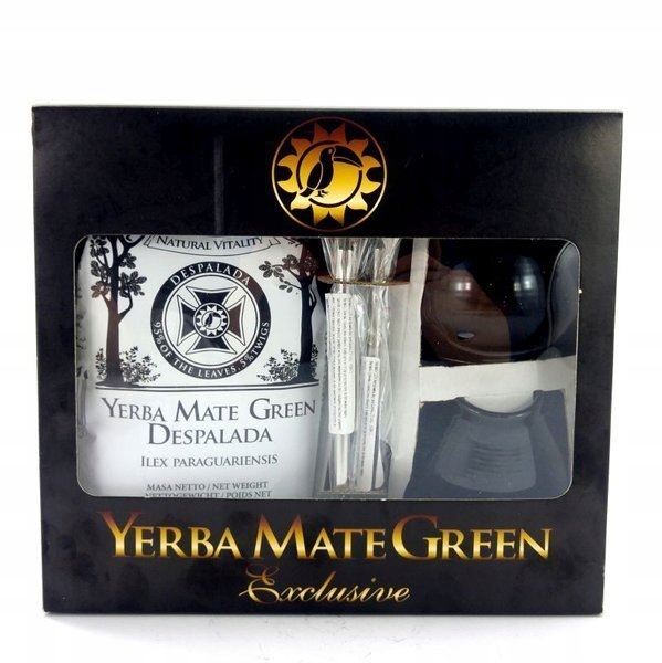 Yerba mate zestaw dla dwojga,Green Despalada 400 g