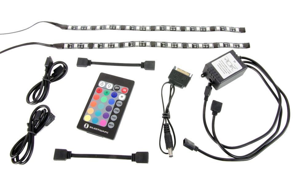 System LED SilentiumPC Aurora II Remote RGB-302