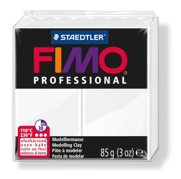 Masa Plastyczna FIMO Professional BIAŁA 0