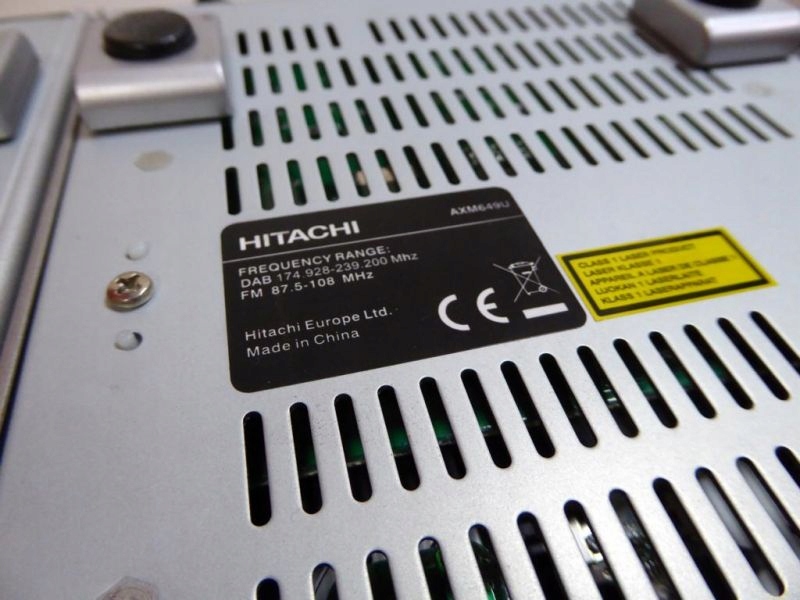 HITACHI  TVラジオ WIEŻA HITACHI AXM649U OKAZJA! - 8101764206 - oficjalne