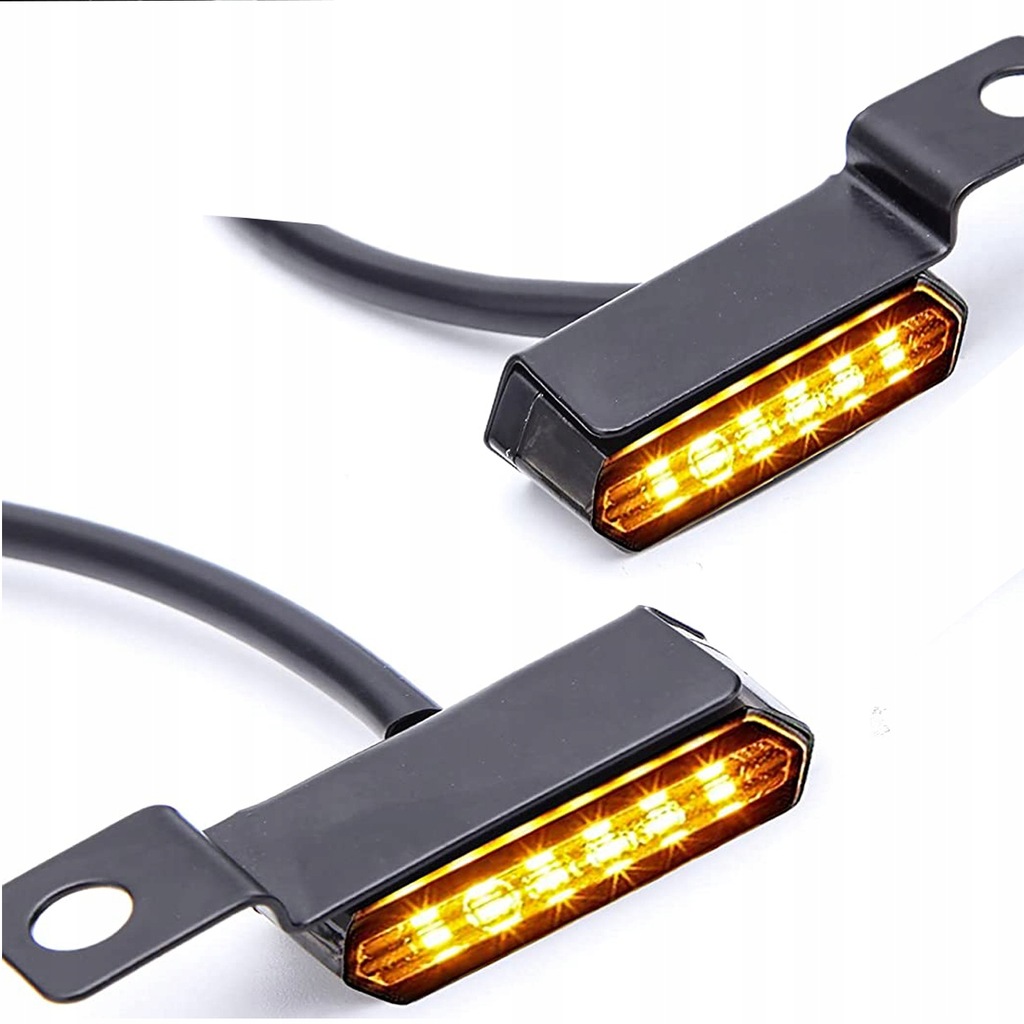 KIERUNKOWSKAZY PRZEDNIE MOTOCYKLOWE LED 12V 2SZT