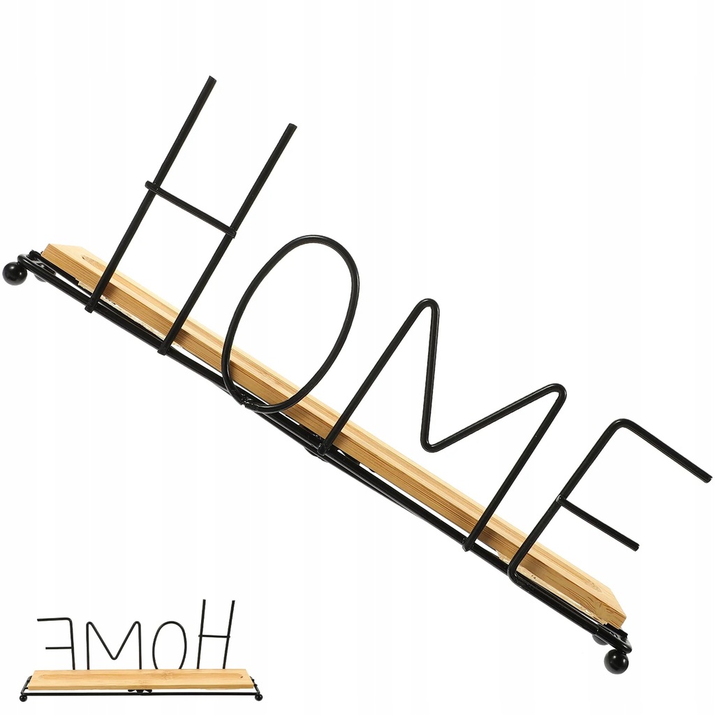 Incense Holder HOME Letter Decor Frame