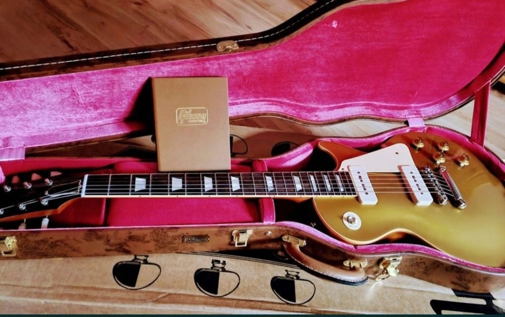 Gibson 1956 les Paul gold top reissue vos