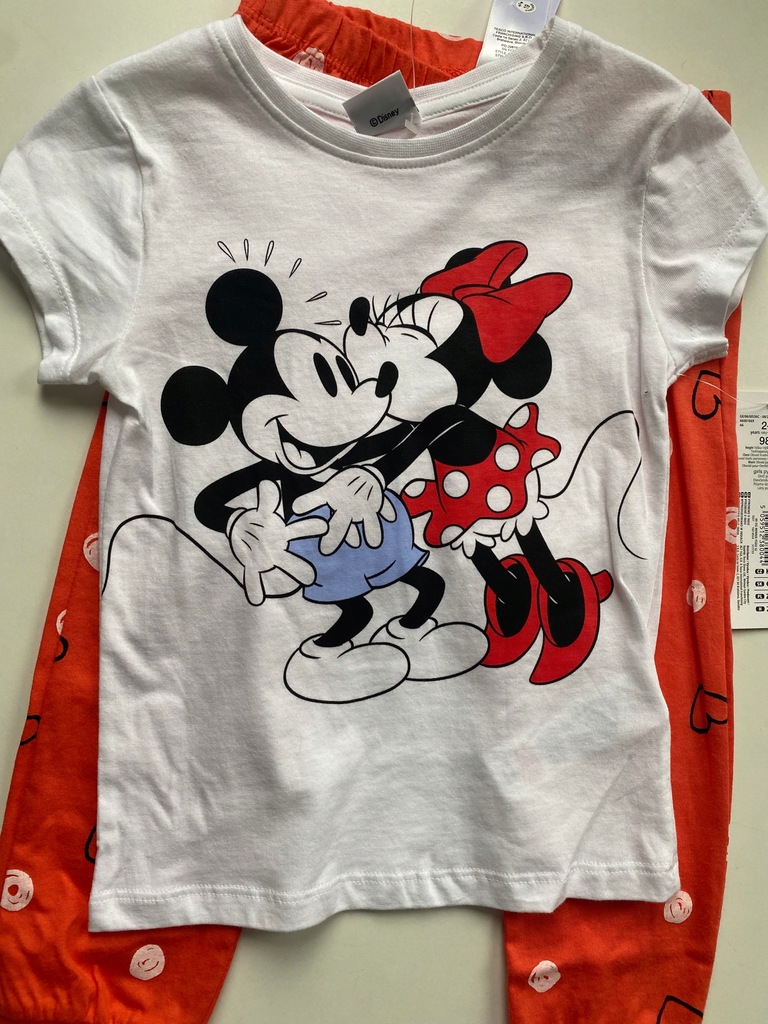 NOWA piżama Myszka Minnie/Mickey 104 cm