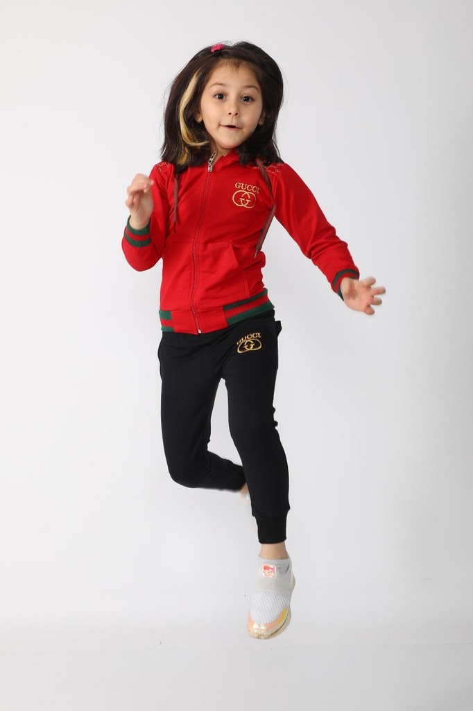 Dres dziecięcy Gucci komplet wyszyte logo r.92