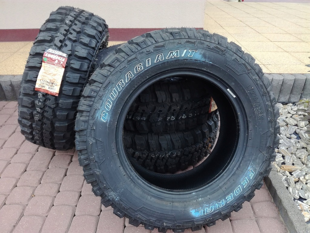 4x opony FEDERAL Couragia MT 275/65R18 119Q #E