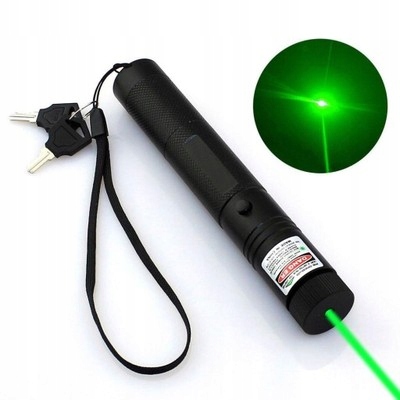 WSKAŹNIK LASER POINTER + GŁOWICA DISCO AKUMULATOR