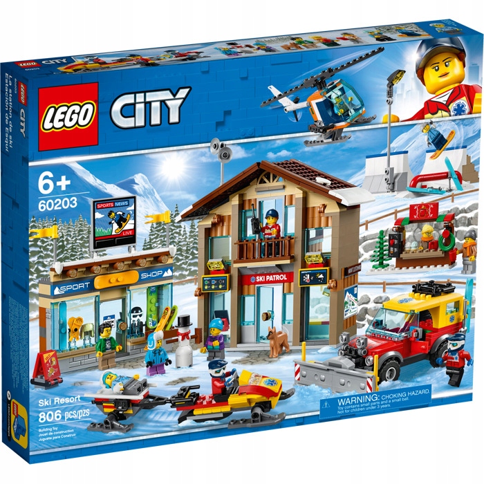 LEGO City 60203 Kurort narciarski