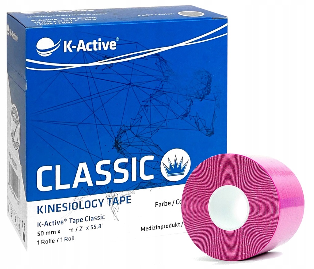 Oryginalna japońska Taśma K-Active kinesiology taping Plastry Nitto Denko