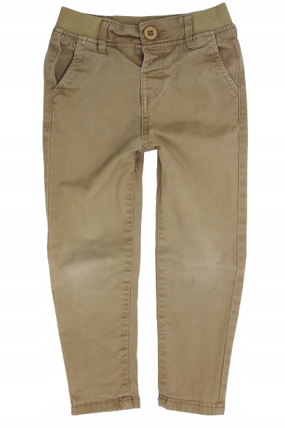 St.Bernard 2-3lata beżowe spodnie, guma w pasie 98