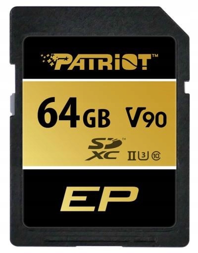Patriot Memory Patriot Ep V90 Sdxc 64GB UHS-II U3