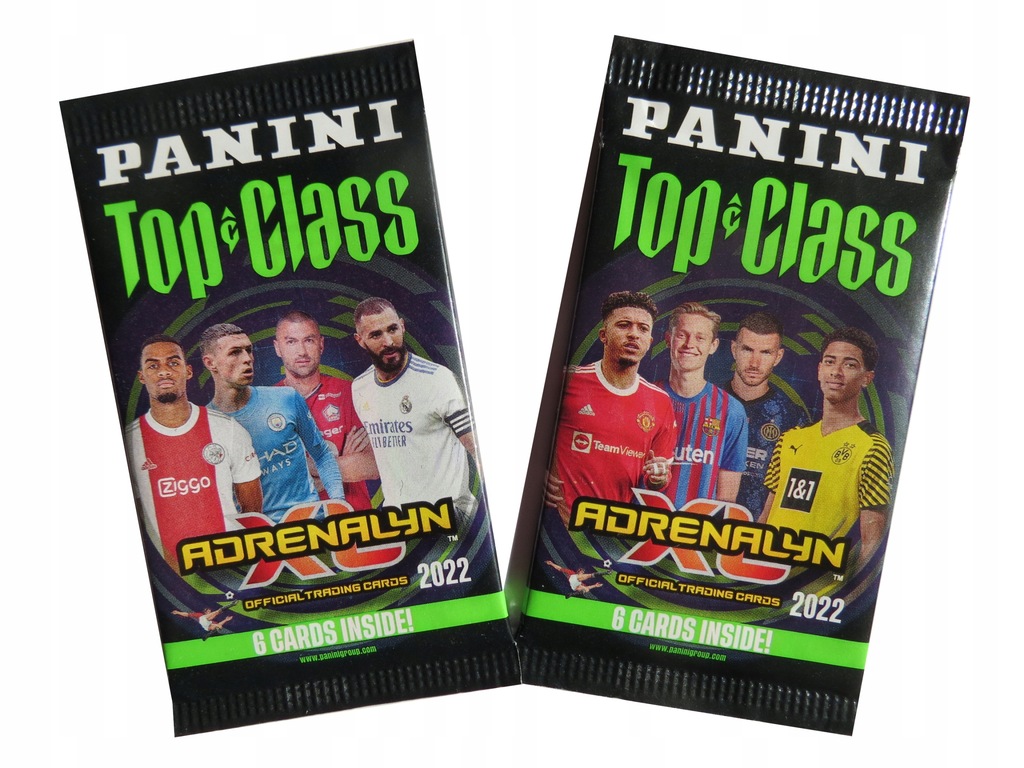 PANINI TOP CLASS 2022 SASZETKI KARTY PIŁKARSKIE 11922063719 oficjalne archiwum Allegro