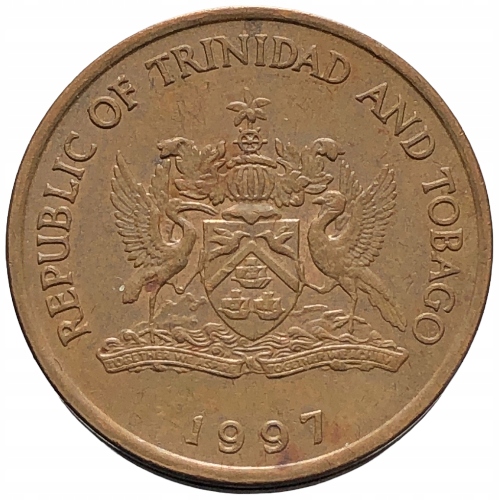 58289. Trynidad i Tobago - 5 centów - 1997r.