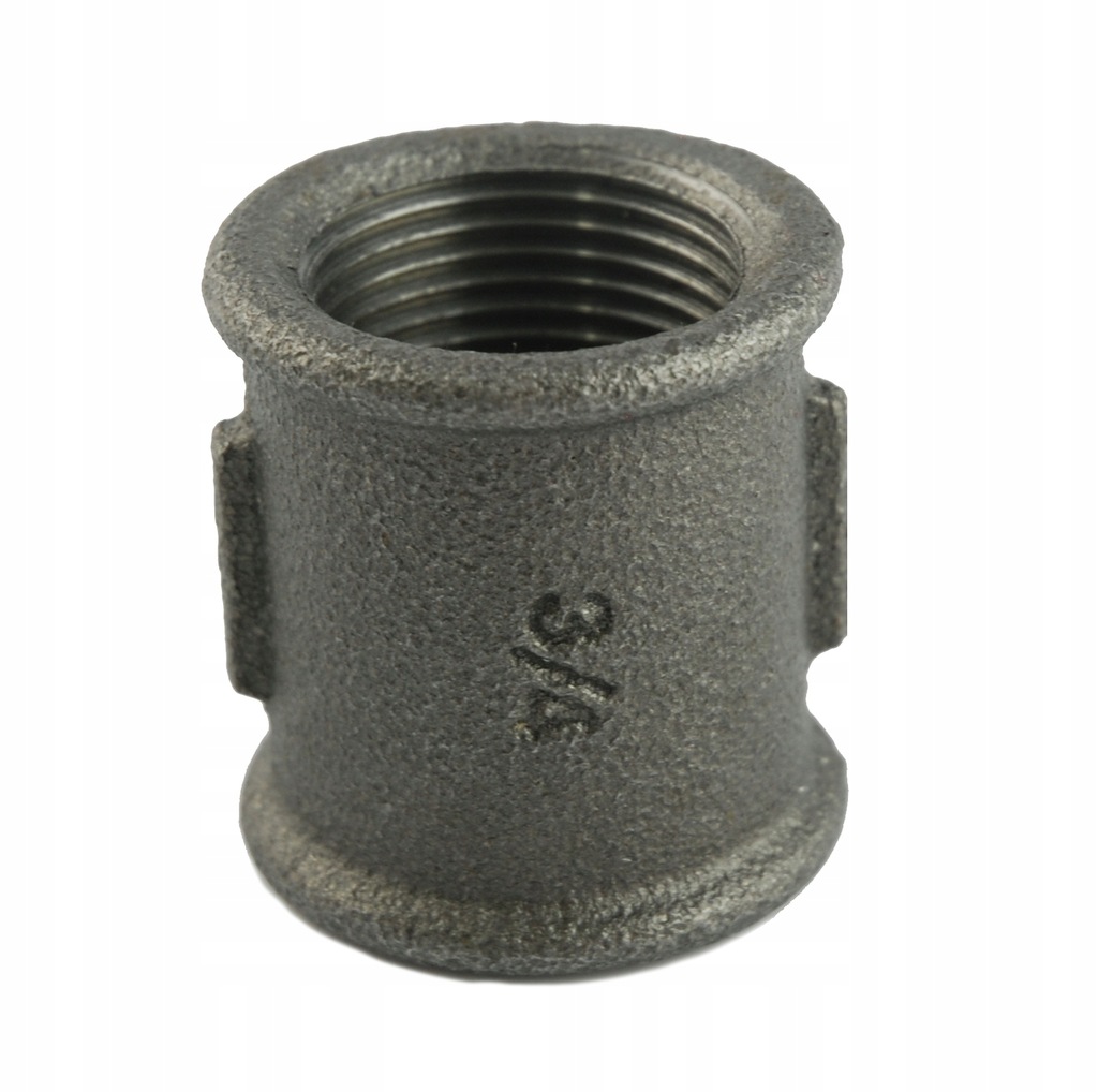 Mufa żeliwna czarna 2'' Gebo - 10529258980 - oficjalne archiwum Allegro