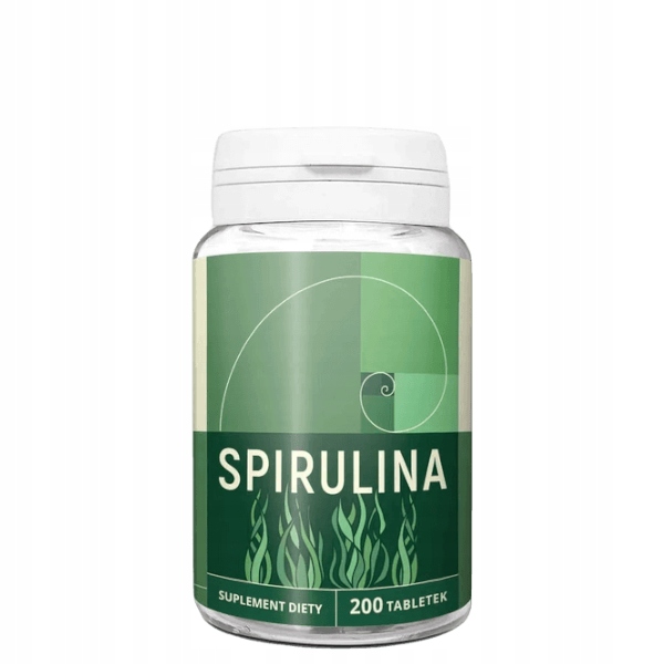 Spirulina 200 tabletek 500 mg TERMIN 01/2024