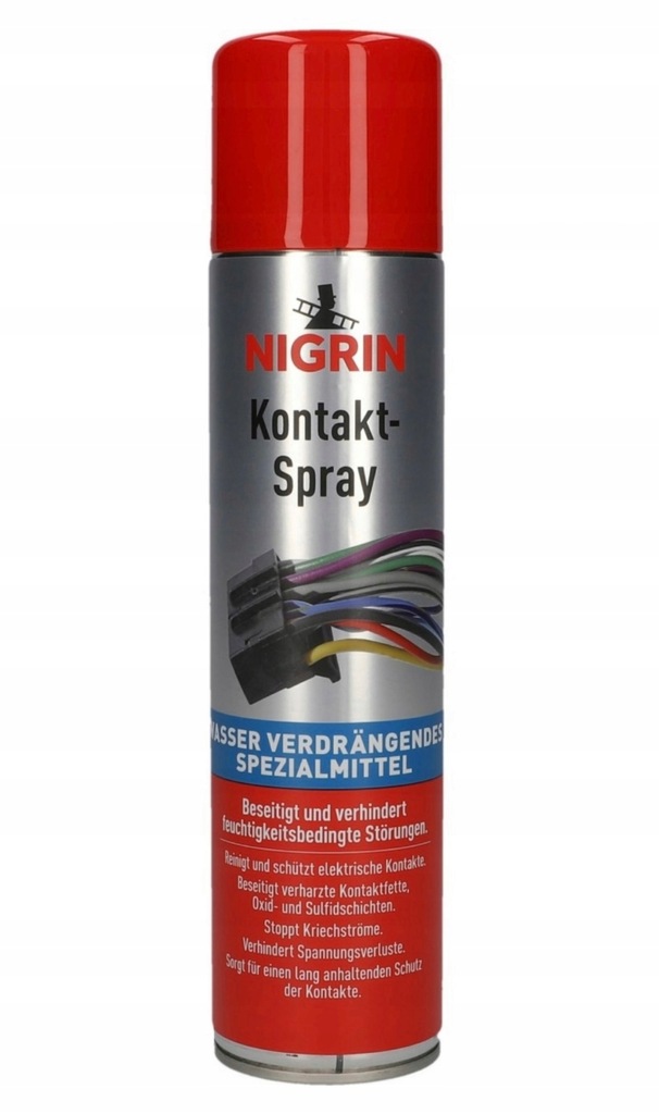 Kontakt Spray Nigrin do czyszczenia styków NIEMIECKI 400 ml