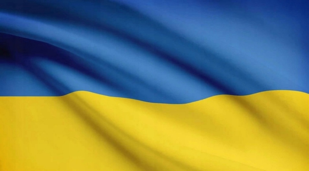 FLAGA UKRAINY FLAGA UKRAINA 90x150 cm UKRAIŃSKA