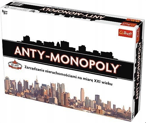 ANTY-MONOPOLY TREFL gra nowa wersja biznes